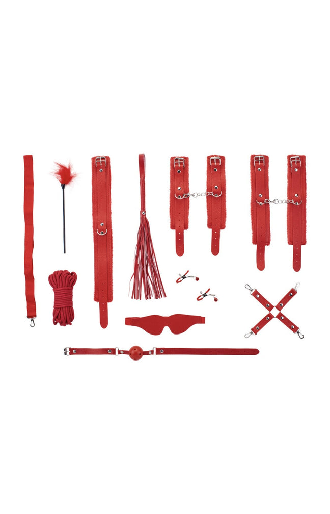 Set SM - 10 pièces - Rouge