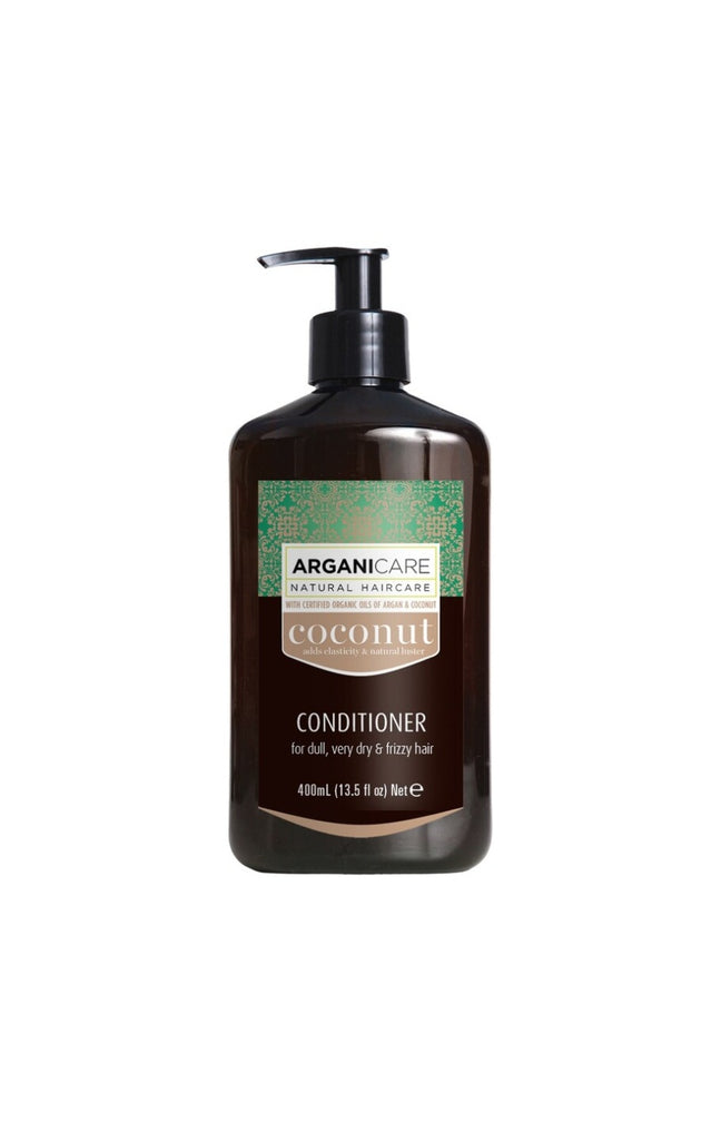 Après-shampoing nourrissant - Huile de coco bio - Cheveux ternes, très secs &amp; frisés - 400 ml