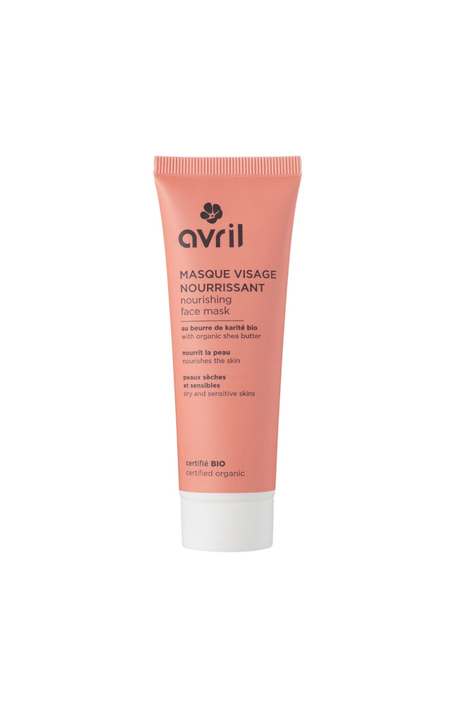 Masque nourrissant bio - Beurre de karité - Peaux sèches & sensibles - Visage