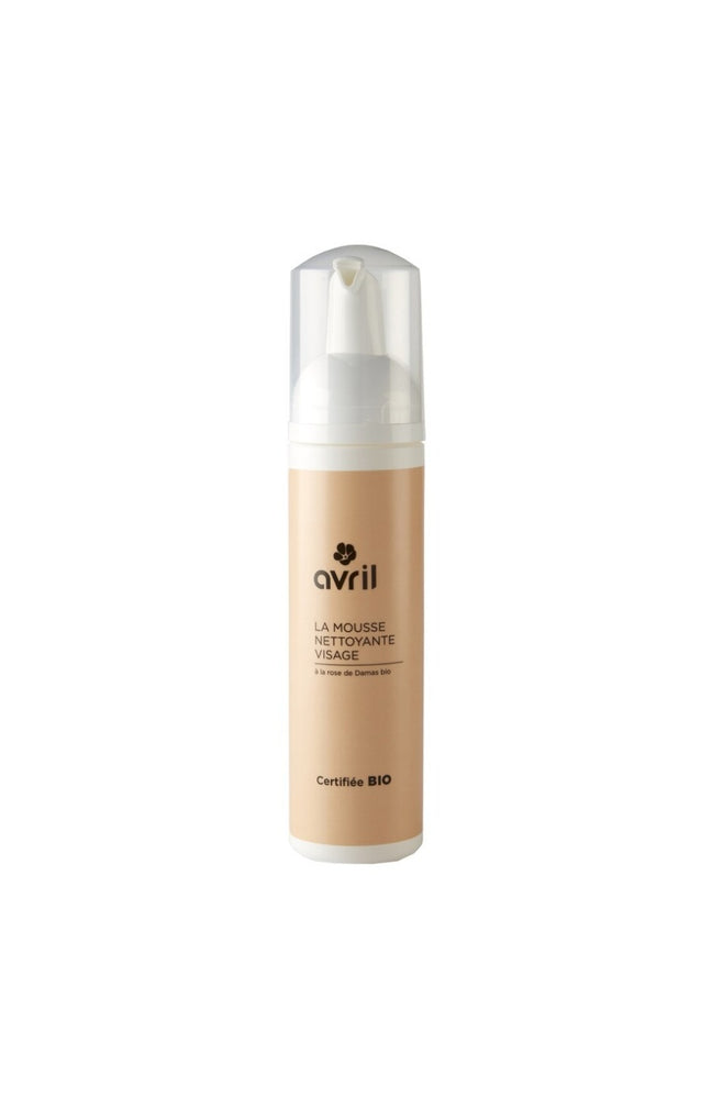 Mousse nettoyante visage bio