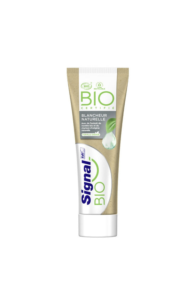 Dentifrice bio - Blancheur - 75 ml