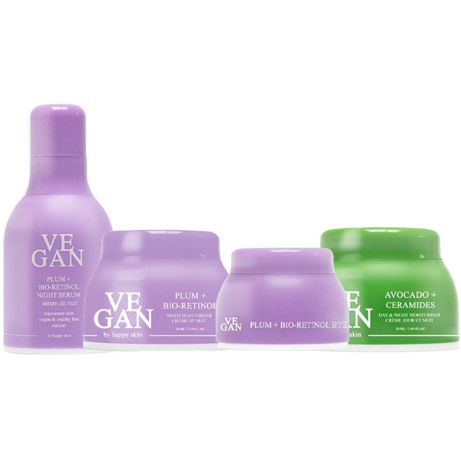 Routine raffermissante & nourrissante - Prune & avocat - Jour & nuit - 4 produits
