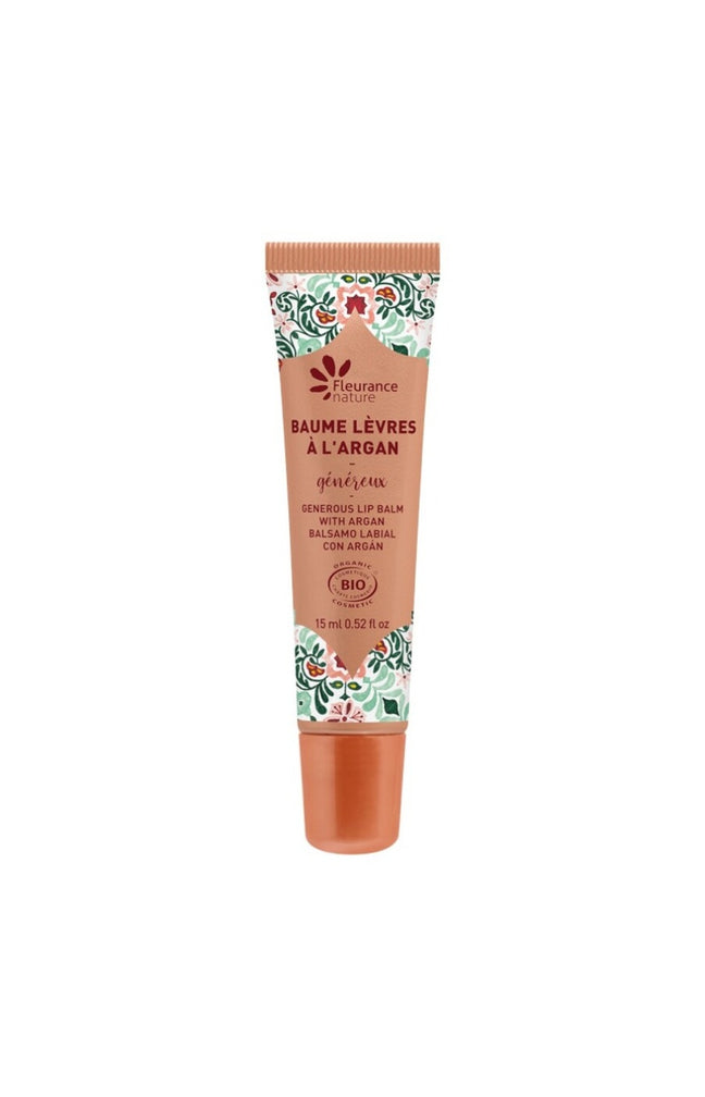 Baume lèvres généreux bio à l'argan - 15 ml