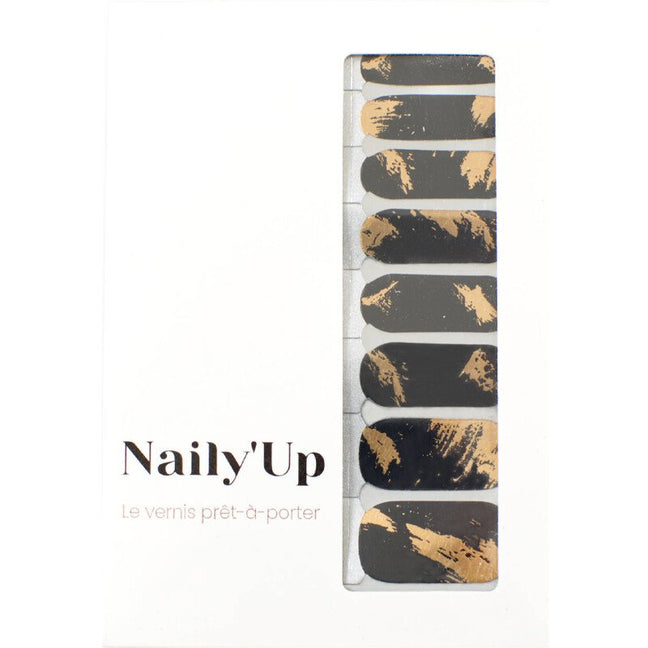 Vernis autocollant - Black Gold - 16 bandes