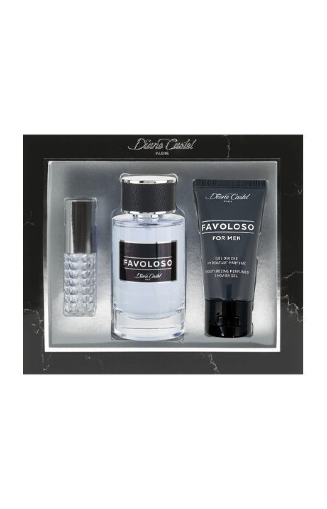 Coffret Favoloso Eau de parfum - Floral fruité - Homme - 3 produits