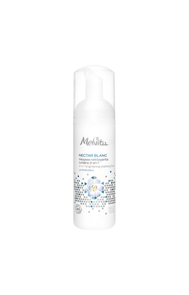 Mousse nettoyante bio - Nectar Blanc - Visage - 150 ml