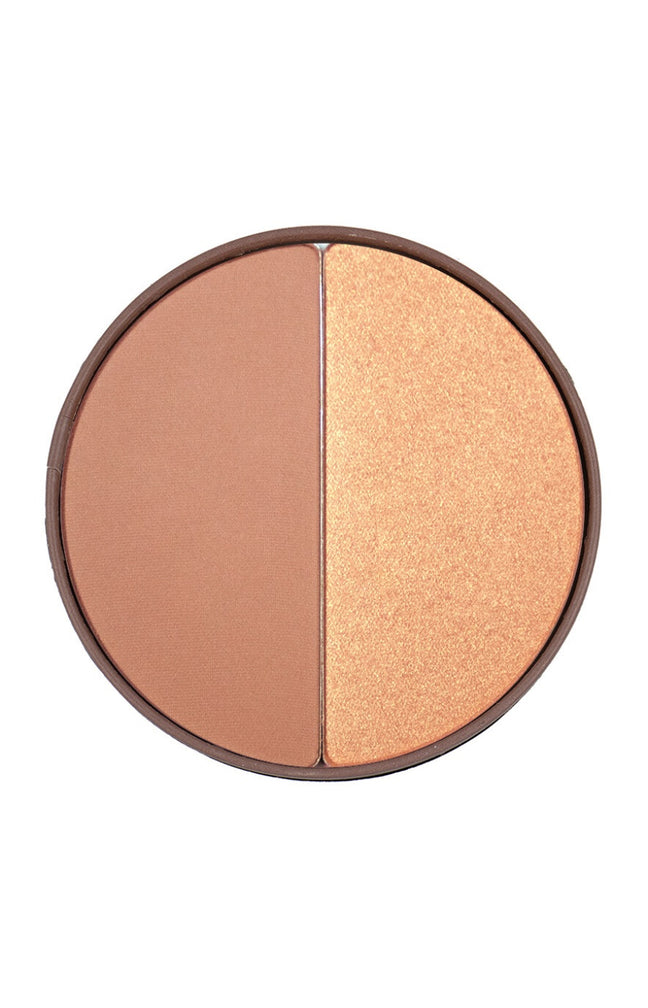 Palette duo d'essentiels bio - Poudre sculptante & highlighter