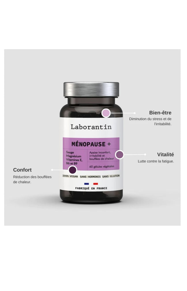 Compléments alimentaires - Ménopause + - 1 mois