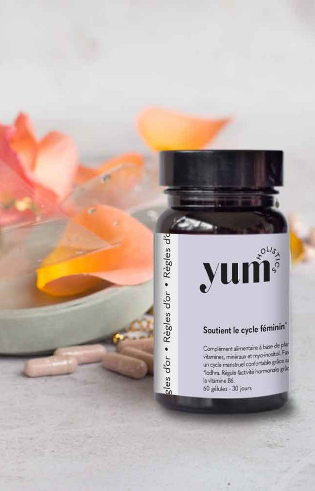 Cure symptômes prémenstruels - Règles d'or - 1 mois