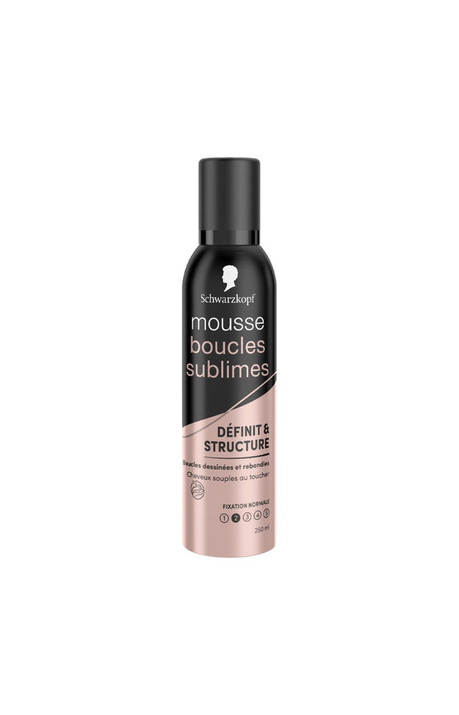 Mousse coiffante fixation normale - Boucles sublimes - 250 ml