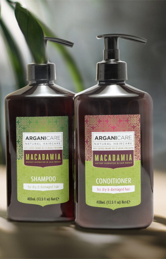 Après-shampoing réparateur - Argan & macadamia – Cheveux secs & abîmés - 400 ml