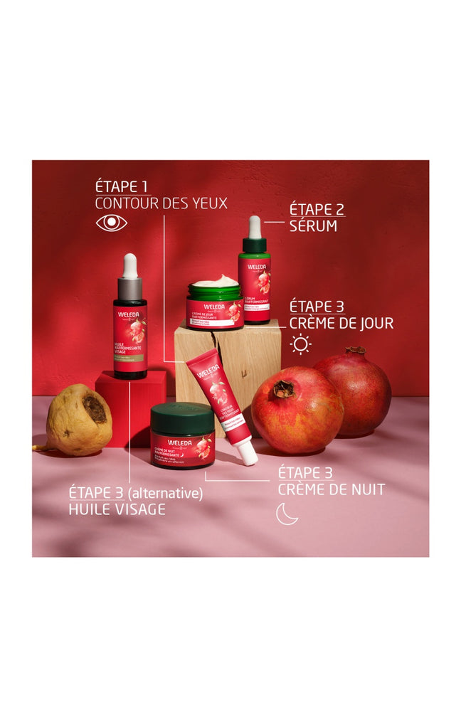 Crème de nuit raffermissante bio - Grenade & Maca - 40 ml