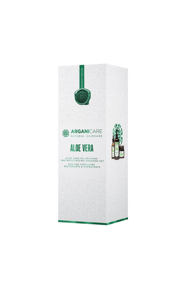 Coffret revitalisant - Aloe vera - Cheveux secs & ternes - 3 produits