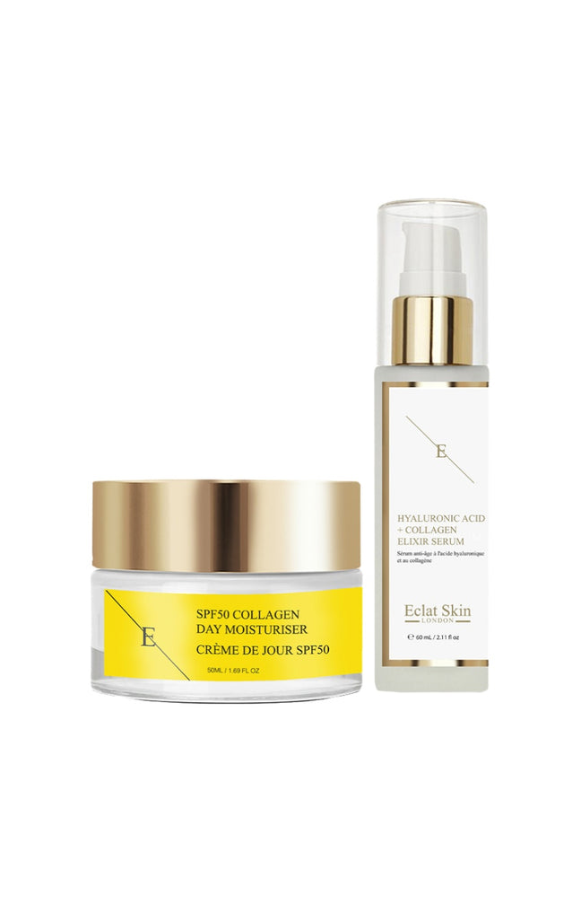 Duo hydratant - Collagène - Visage - 2 produits