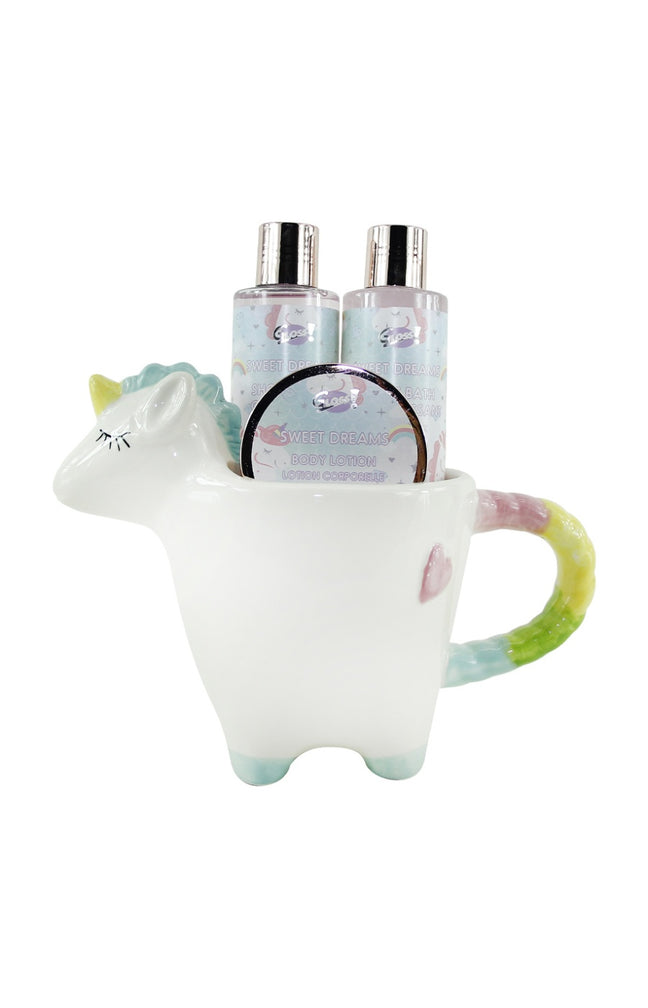 Coffret bain & mug licorne - Sweet Dreams - Corps - 3 produits