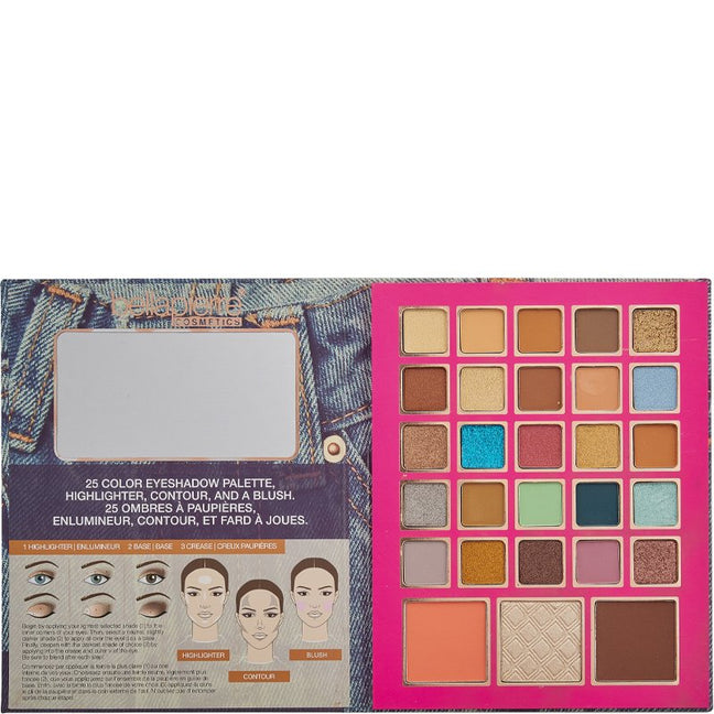 Palette de 25 ombres à paupières - 90s Glam - Teint & yeux