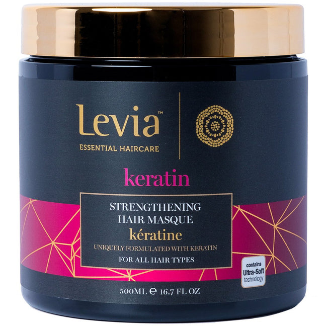 Masque hydratant - Kératine - Cheveux secs & abîmés - 500 ml
