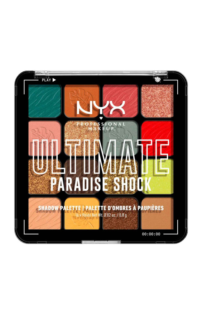 Palette de 16 ombres à paupières - Ultimate - Tropic Shock