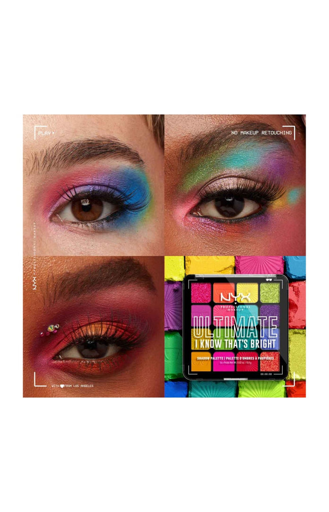 Palette de 16 ombres à paupières - Ultimate - I Know That's Bright