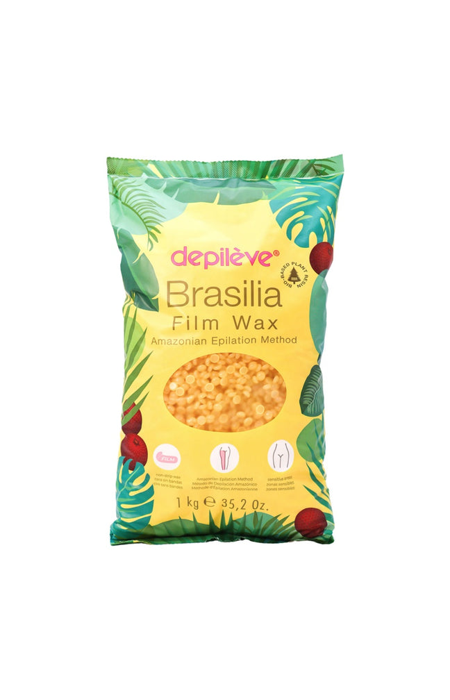 Cire brésilienne sans bandes - Huile de Buriti - Corps - 1 kg