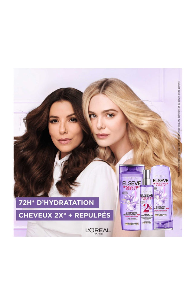 Soin démêlant ré-hydratant - Acide hyaluronique - Cheveux déshydratés - 200 ml