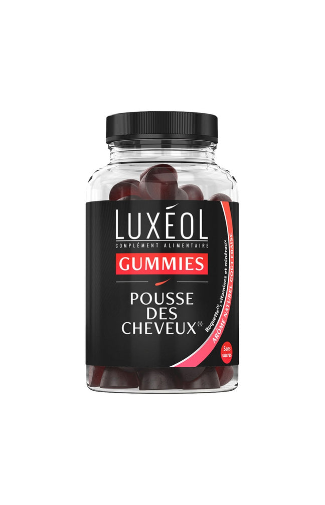 Gummies pousse des cheveux - Fraise - 1 mois