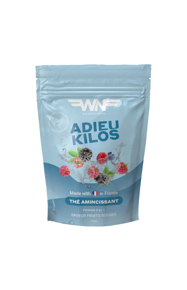 Cure minceur naturelle - Adieu kilos - Fruits rouges - 100 g