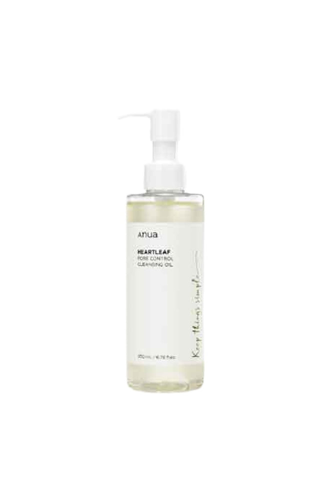 Huile nettoyante - Heartleaf - Huile de jojoba & huile de pépins de raisins - Peaux acnéiques