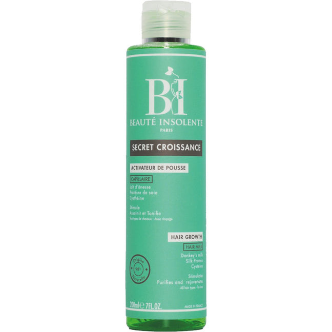 Soin activateur de pousse - Protéine de soie - Cheveux ondulés à crépus - 200 ml