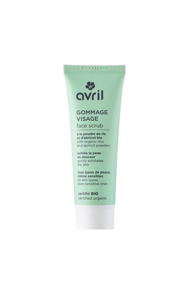 Gommage bio - Poudre de riz - Visage