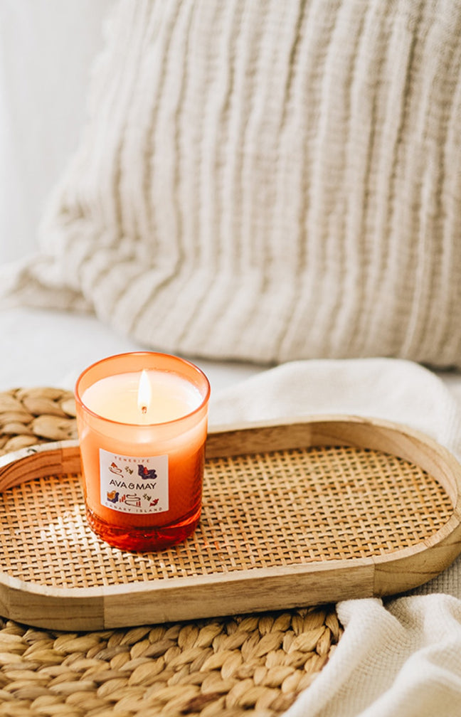 Bougie parfumée - Tenerife - Bergamote & muguet - 180 g