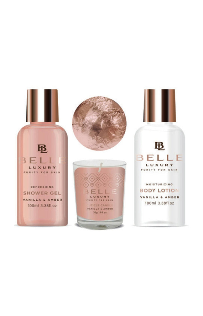 Coffret de bain relaxant - Belle Luxury in Amber - 4 produits
