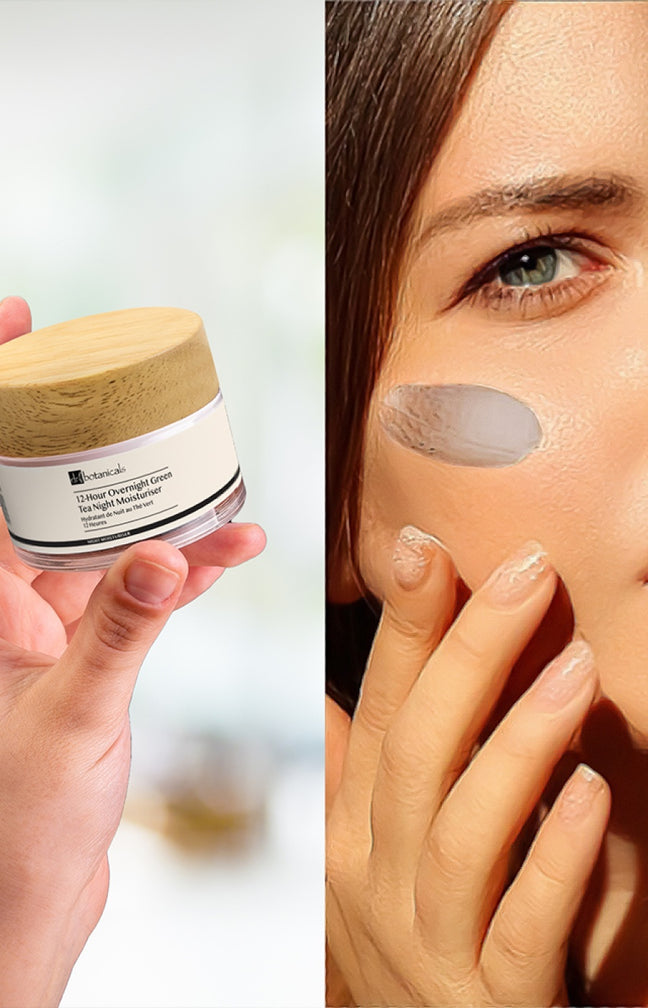 Crème de nuit hydratante anti-âge - Thé vert - Visage - 60 ml
