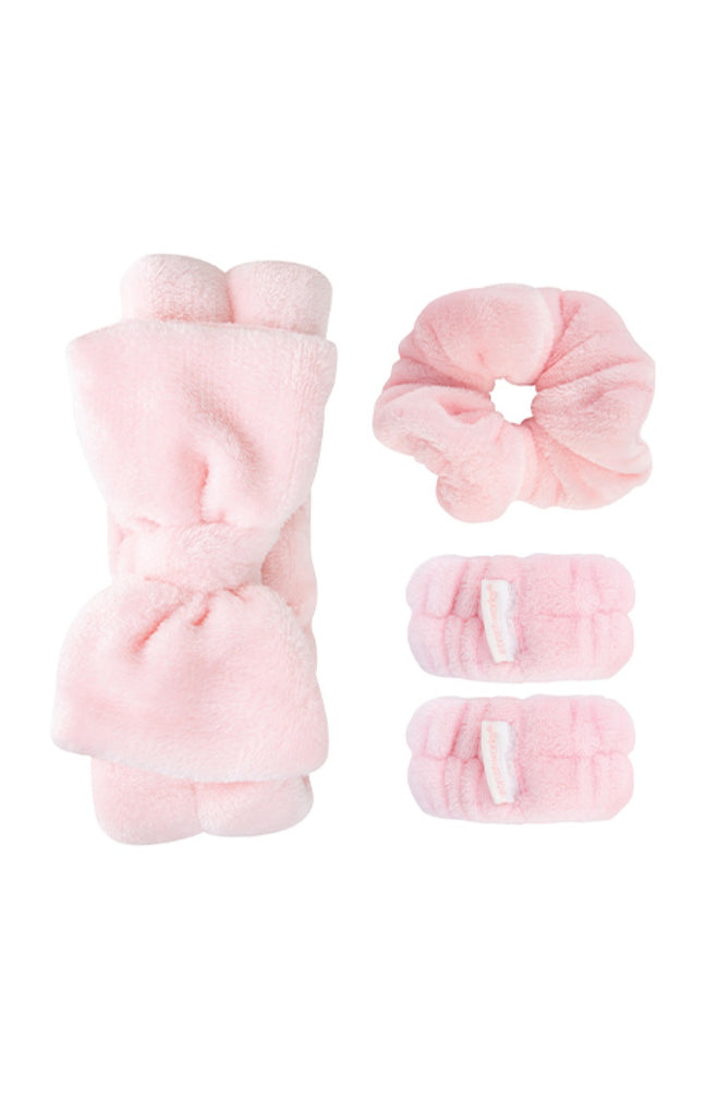 Coffret beauté - Bandeau & chouchous - Rose - Cheveux - 4 accessoires