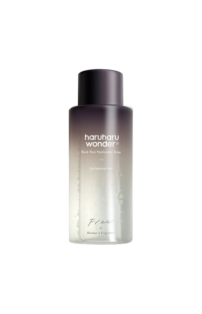 Haryharu Wonder - Lotion tonique - Acide hyaluronique & riz noir - Peaux sensibles