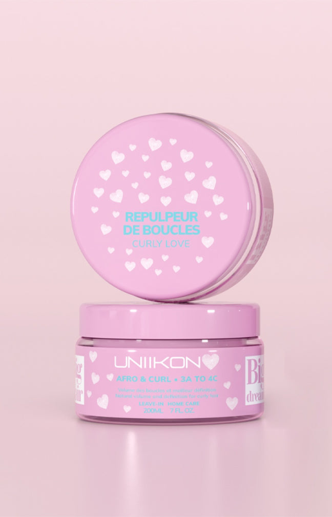 Repulpeur de boucles - Huile de ricin & protéines de blé - Cheveux bouclés - 200 ml