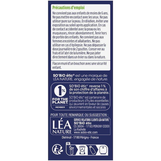 Huile essentielle d'arbre à thé bio - 12 ml