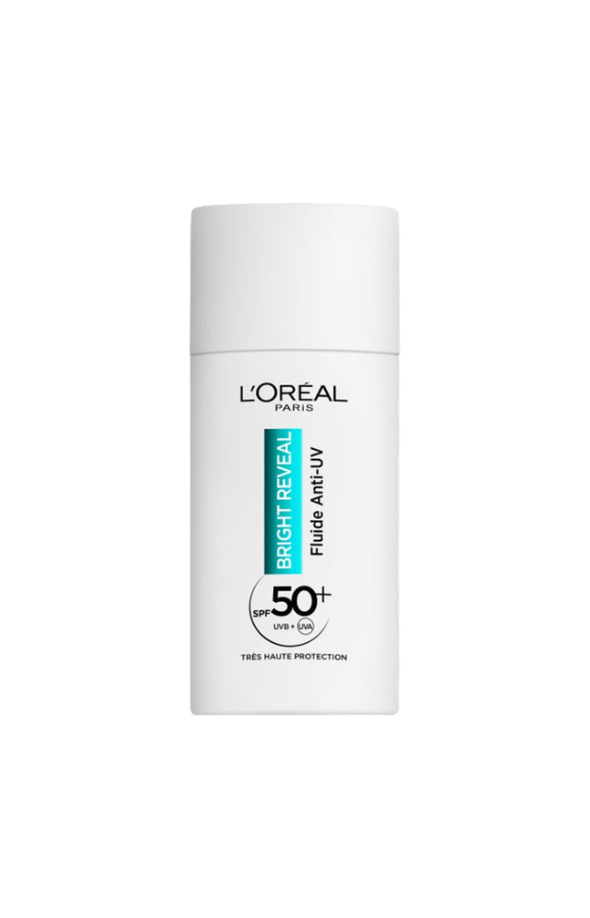 Fluide solaire hydratant SPF 50+ - Bright Reveal - Niacinamide - Visage
