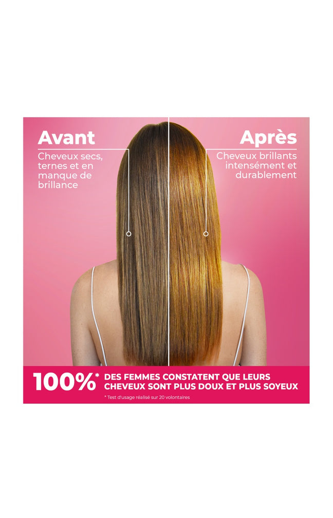 Masque brillance 2-en-1 - Gloss Cherry - Cheveux colorés ou ternes - 200 ml