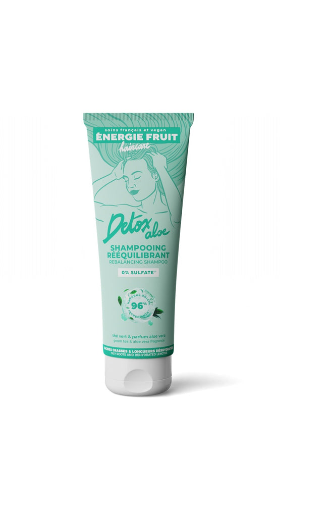 Shampoing detox - Thé vert & aloe vera bio - 250 ml