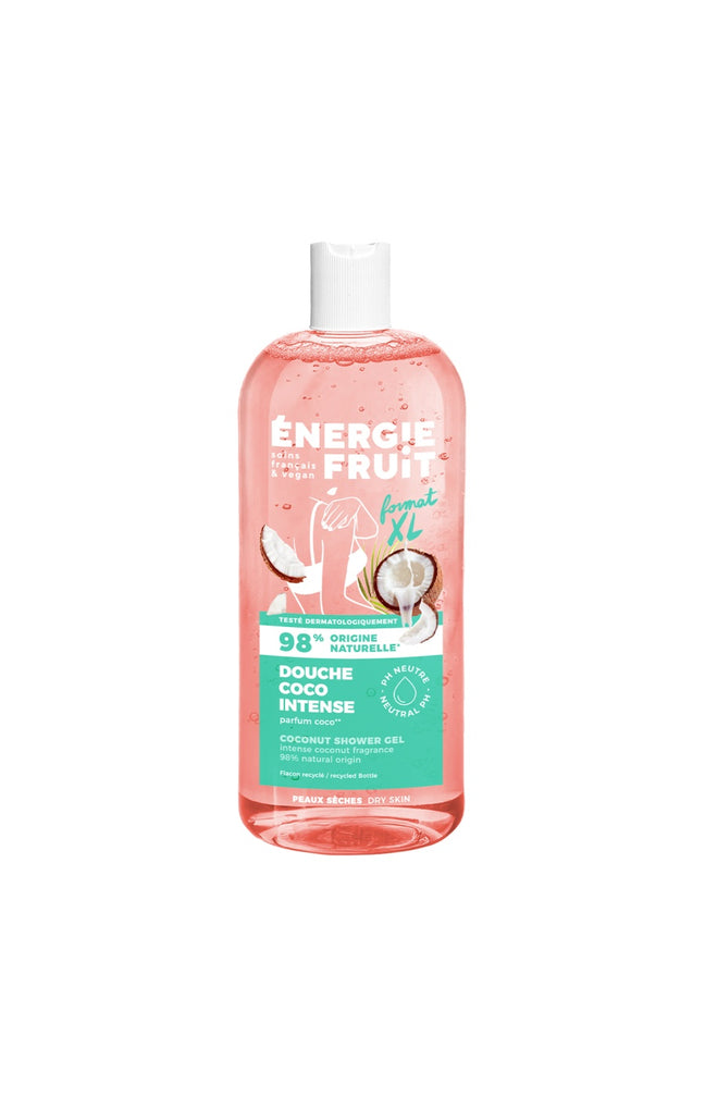 Gel douche hydratant - Huile de coco & beurre de karité bio - Peaux sèches - 500 ml