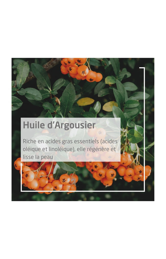 Huile dynamisante - Argousier - Corps - 100 ml