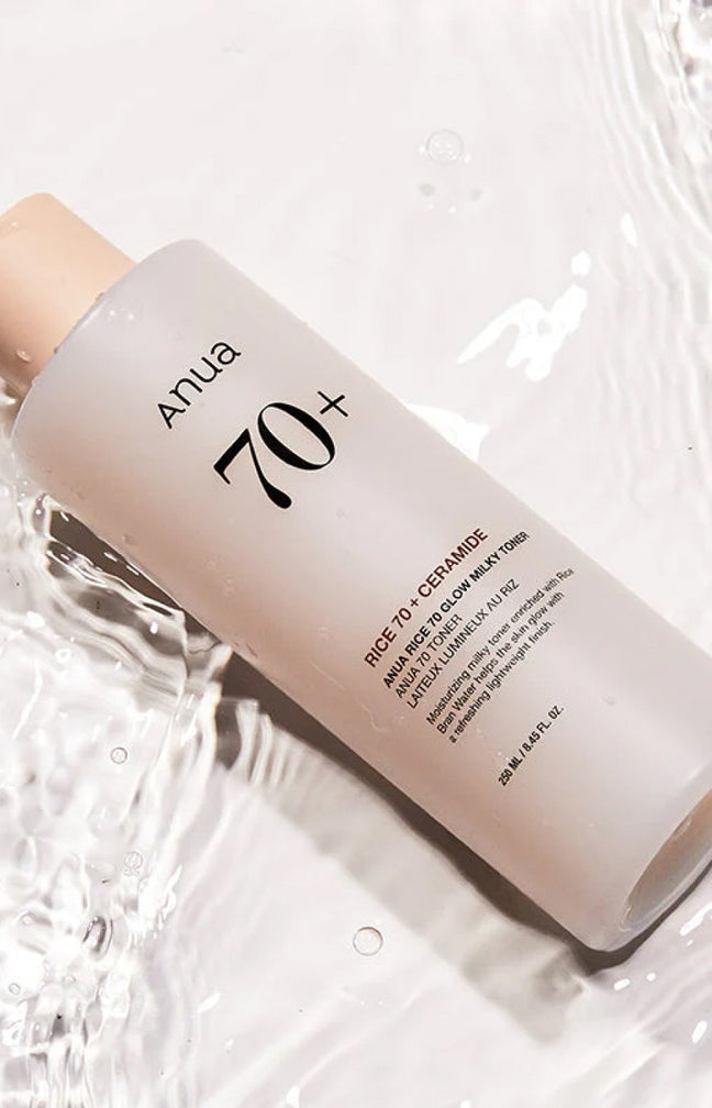 Anua - Lotion tonique hydratation & éclat - Riz & céramides- Visage - 250 ml